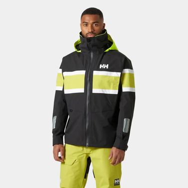 Seilerjakke Salt Original Herre Svart/Gul
