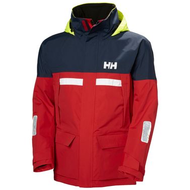 Sejlerjakke Pier 4.0 Herre rød