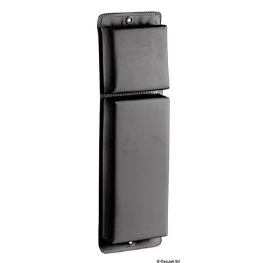 Flat svart PVC-fender 610 mm