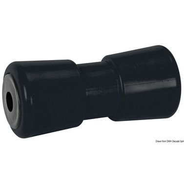 Sentral kjølrulle svart 185 mm Ø hull 21 mm