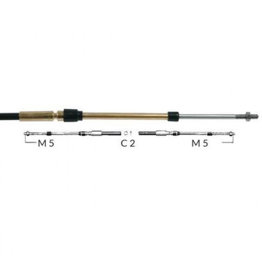 Ultraflex Reglagekabel C2 Universal Inombords