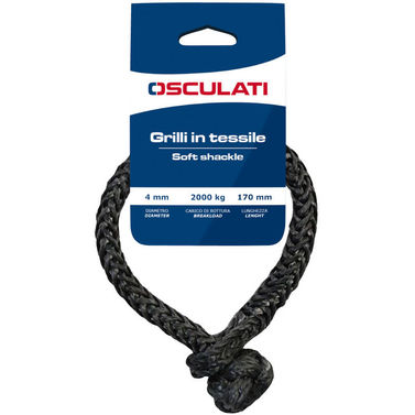 Pehmeä sakkeli, erittäin luja, harmaa 8 mm
