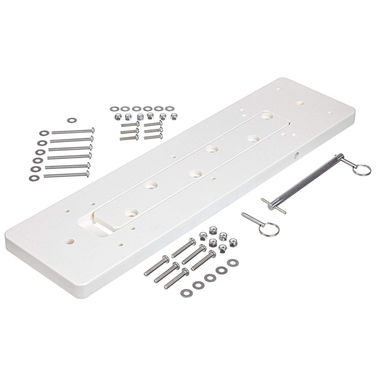 Asennusteline moottorin ohjainta varten suolavesi valkoinen