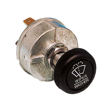 Kontakt för torkare 2-växlad 12/24 V - en motor