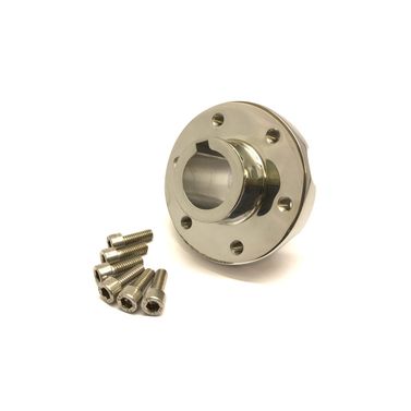 Lewmar ohjauspyörä - Napa taitettava. Suora akseli