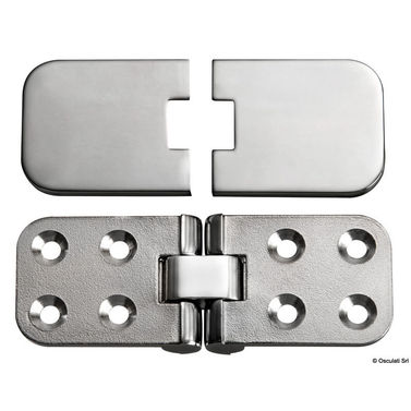 Sammenleggbart presisjonshengsel med 180° rotasjon 110x42 mm