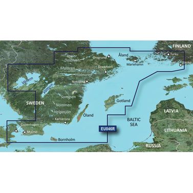 Garmin Bluechart G3 hxeu046r Sverige, Sydøst