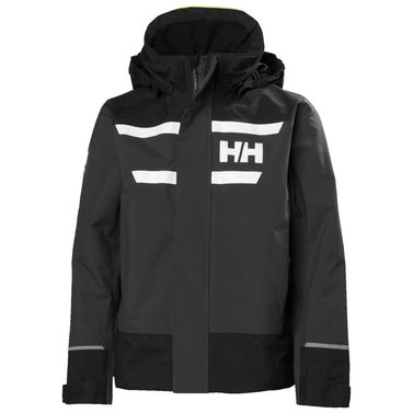 Seglarjacka salt port 2.0 junior svart