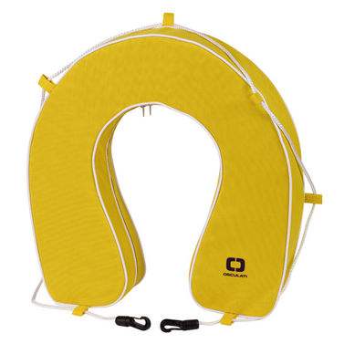 Pehmeä hevosenkenkäpelastusrengas keltainen PVC