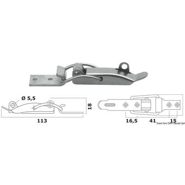 SS spännlås 250 kg