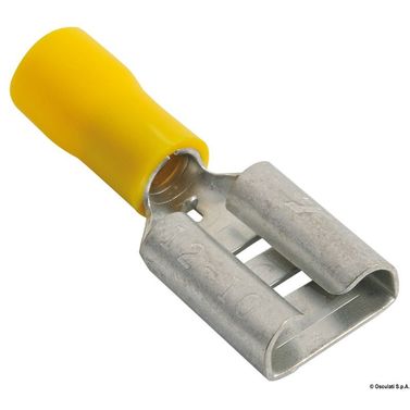 Faston forhåndsisolert flatstifthylse 2.5-6mm²