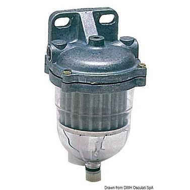 Rengöringsfilter för dieselbränsle 130-400 l/h