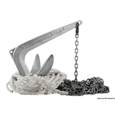 Trefoil ankarpaket 7.5 kg