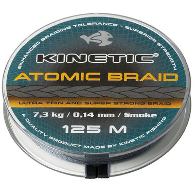 Kinetic Atomic Braid 0,30mm 125m 19kg, brug 1044057