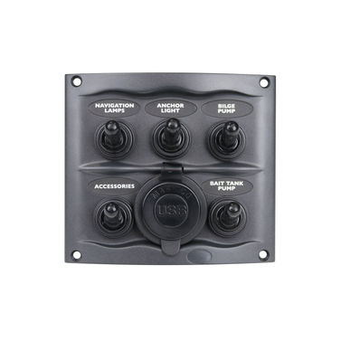 BEP Strömbrytarepanel (5) USB