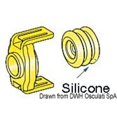 Kontakt med packning för 8/10 mm² kabel