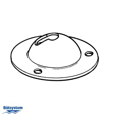 Båtsystem Nøkkelhullsbeslag, Ø:62mm