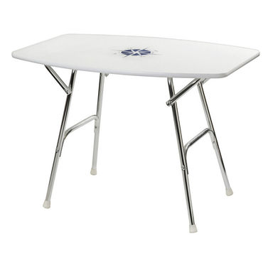 Högkvalitativt tip-top-bord ovalt 95x66 cm