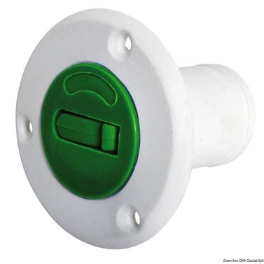 Nylon/glasfiber FUEL däckspåfyllning grön 38 mm