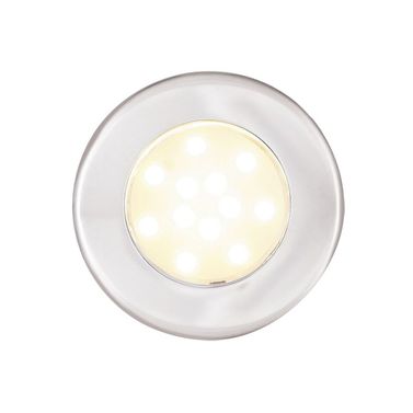 Corona SMD LED Lampe IP65, Poleret Stål