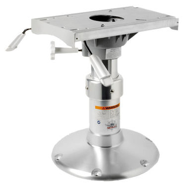 Teleskopisk stolepedestal med sædefæste 350/480 mm