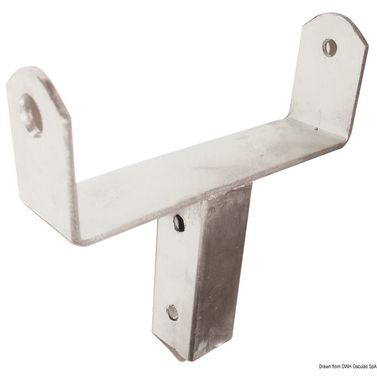 Beslag med rör 40 x 40 mm