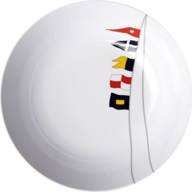 Marine Business Regata Suppetallerken Melamin Ø19 cm 6 stk