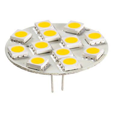 12-LED-polttimo G4 takaliitäntä Ø 30 mm