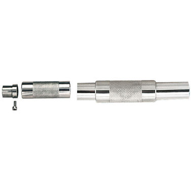 Teleskopisk lukkehengsel med fjær AISI316 35x2 mm