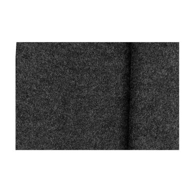 Sisustusmatto huopa 133cm leveä, Tummanharmaa