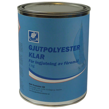 Støpepolyester uten herder 1 kg