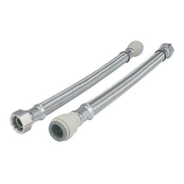 John guest JG-letku 150mm 15mm-1/2" naarasliitin