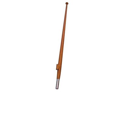 Flagspil 150 cm teak bøsning: ø25mm, l-100 mm