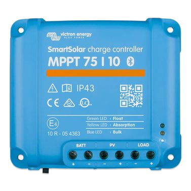 Solcellsregulator Victron mppt Smart 75/10