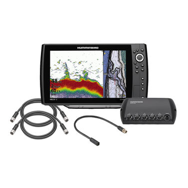 One-Boat Network laajennuspaketti Humminbird Helix 12 G4N Chirp MDI+ GPS