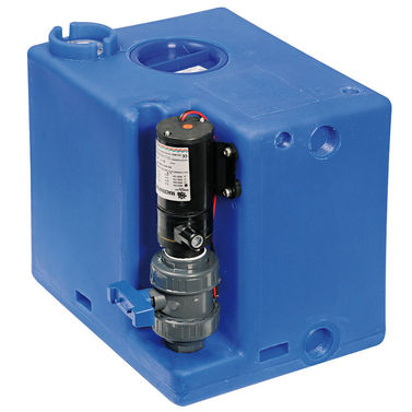 Septiktank med kvarnpump 12 V 52 l