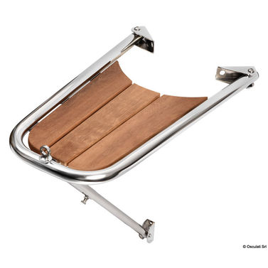 Dolphin striker AISI 316/teak enkel model