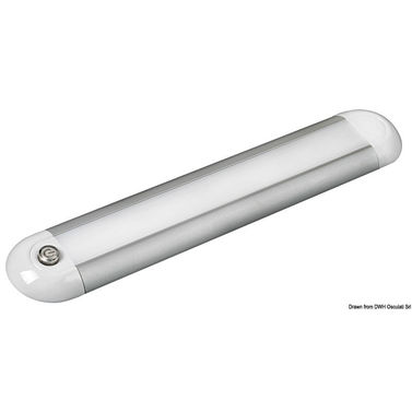 LED-taklampa med touchströmbrytare 12/24V