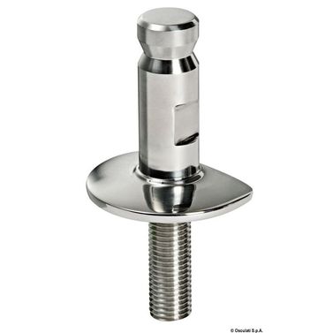 Base til rekkestøtte AISI316 60 x 45 mm