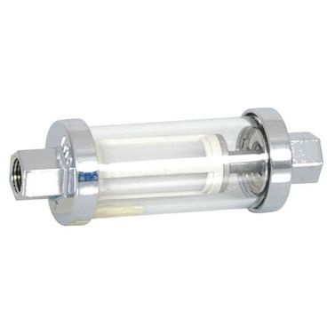 Bensiinisuodatin sis. liittimet 6,8 ja 10 mm:lle.