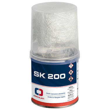 SK 200 minikit för glasfiberreparation 200 g