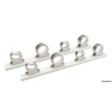 Stangholder i aluminium (til 4 stænger)