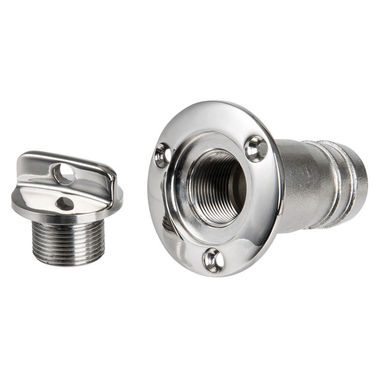 Kølsvinsafløbsprop AISI 316 spejlpoleret 48 mm