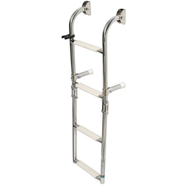 Fällbar stege AISI316 standard 4 steg