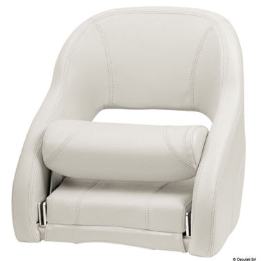 Ergonomiskt stoppat säte med H52R uppfällbart bolster