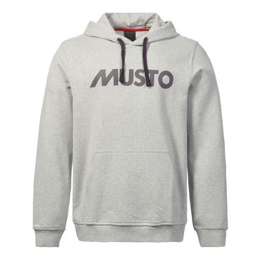 Musto Logo Hoodie Herre Grå