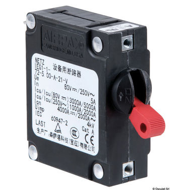 Airpax hydraulisk-magnetisk automatsäkring med vipparm 10A