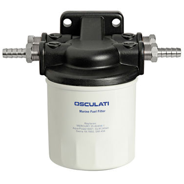 Bensinfilter med plastfilterhuvud 182-404 l/h
