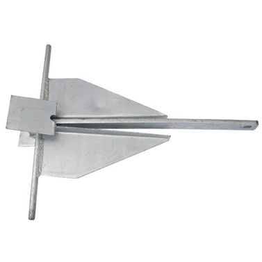 Anker Danforth type HDG Galvaniseret 3kg