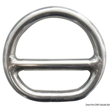 D-rengas tangolla 8x50 mm